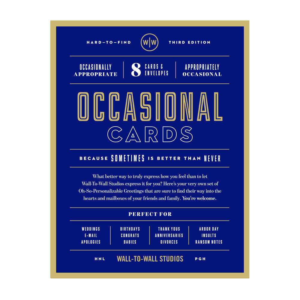 Occasional Cards: Volume 3
